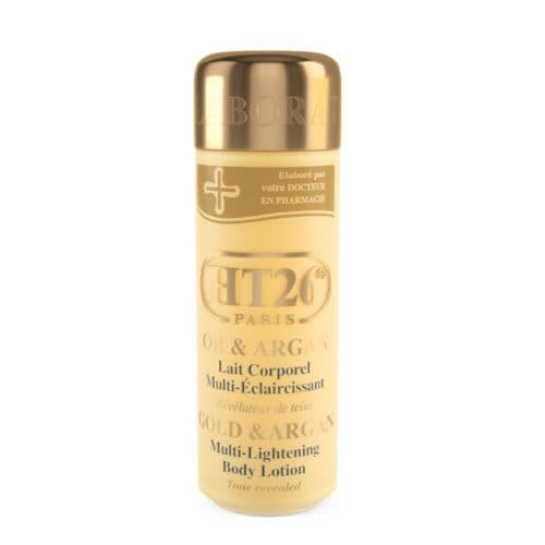 Lait Corporel Or et Argan Multi-éclaircissante HT26 500ml